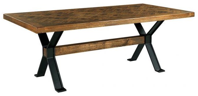 Double Pedestal Dining Table